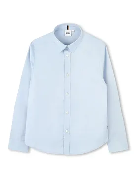 Chemise à Manches Longues J52675 Pale Blue 10 Années Garçon - BOSS - FashionsVida