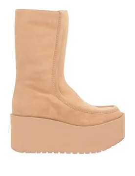 Botines de caña alta Mujer Marrón claro 38 Mujer - Paloma Barceló - FashionsVida