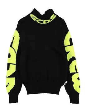 Cuello alto Unisex Negro 6,8 Unisex - Gcds Mini - FashionsVida