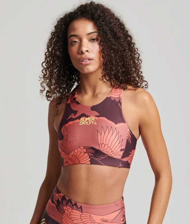 Superdry Damen Core Active BH Rot - Größe: 44 - 44.99 - FashionsVida