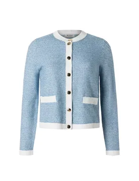 Strickjacke Knopf 1/1 Arm female - 42 - FashionsVida