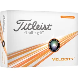 Golfbälle Velocity - 12er Pack, orange