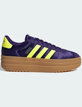 Scarpe VL Court Bold 37 1/3 Collegiate Purple / Hi-Res Yellow / Silver Metallic - Adidas - FashionsVida