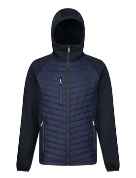 Mens Navigate Quilted Hybrid Jacket (Navy/seal Grey) - Size 4xl - Regatta - FashionsVida