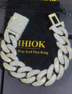Rows Cuban Link Bracelet For Men Women Silver/Gold Plated Bracelets Iced Out Miami Bracelet Hip Hop Jewelry Boy Girl Gift - Aliexpress - FashionsVida