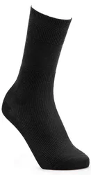 Wool‑rich Softhold® Seam‑free Socks - Black - Size: S
