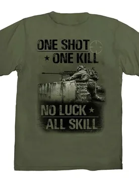 One Shot One Kill. Marine Soldier Sniper T-Shirt. Summer Cotton Short Sleeve O-Neck Mens T Shirt New S-3XL - Aliexpress - FashionsVida