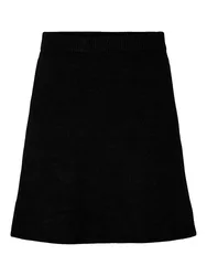 PCJUNNA HW SHORT KNIT SKIRT BC female