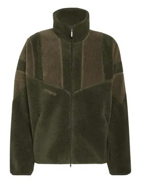 Originals Adicolor Blocked Fleece Jacket Night Cargo L Herren - Adidas - FashionsVida