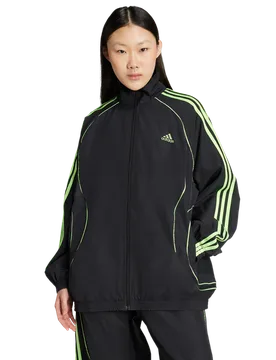 Adicolor Donna - Top da pista Nero - Taglia XS (30-32) - Poly Mesh XS (30-32) - Adidas - FashionsVida