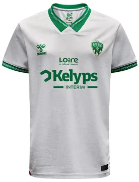 Kinder-Auswärtstrikot AS Saint-Étienne 2025/26 - Blanc - unisex - Size: 8 ans - Hummel - FashionsVida