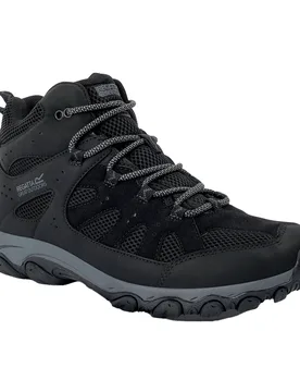 Mens Edgepoint Iv Walking Boots (Black/granite) - Size Uk 9 - Regatta - FashionsVida