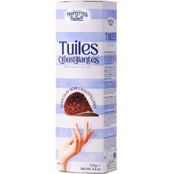 Tejas de chocolate negro