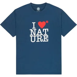 T-shirt à Manches Courtes I Heart Dark Denim M