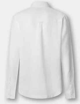 Camisa de lino de hombre media tapeta fit clásico - Hackett - FashionsVida