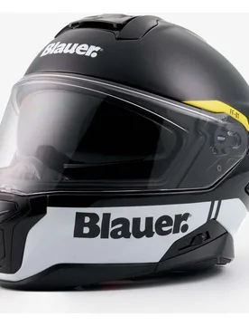 Casco Moto Integrale FF01 In Fibra Doppia Visiera H13 taglia L - Blauer - FashionsVida