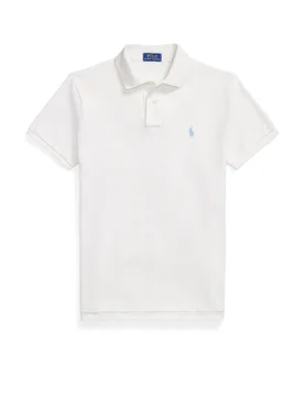 Polo Custom Slim Fit crema XXL - Ralph Lauren - FashionsVida