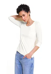 Basic Shirt Pania Weiß 40