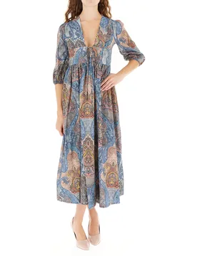 Abito in cotone CARTA DA ZUCCHERO M - Dixie - FashionsVida