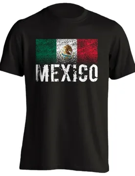Distressed Mexico Flag Grunge Proud T-Shirt. Summer Cotton Short Sleeve O-Neck Mens T Shirt New S-3XL - Aliexpress - FashionsVida