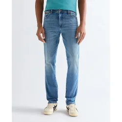 Vaquero de hombre Texas de corte slim en azul