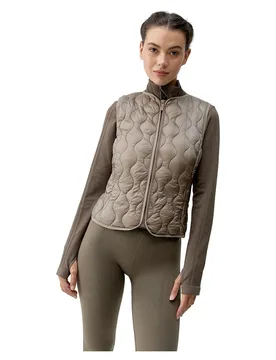 Born Living Yoga Gilet Kenal Nut XL - Born Living Yoga - FashionsVida