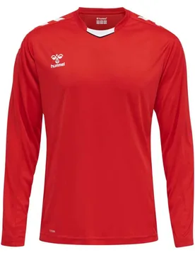 T-shirt à Manches Longues Core Xk Poly True Red L Homme - Hummel - FashionsVida
