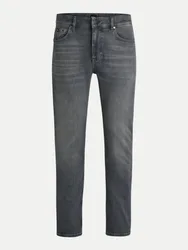 Black Slim-Fit Jeans Delaware Grau 35/34