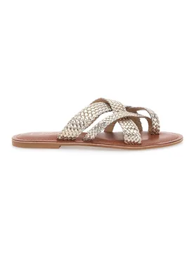 Ciabatte Infradito Light Gold 4582 36 - PITTARELLO LOOK - FashionsVida