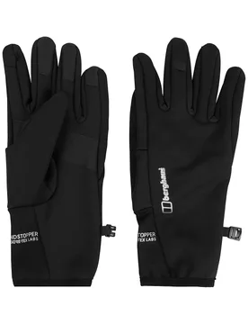 Hillmaster Windstopper Gloves Black male - Berghaus - FashionsVida