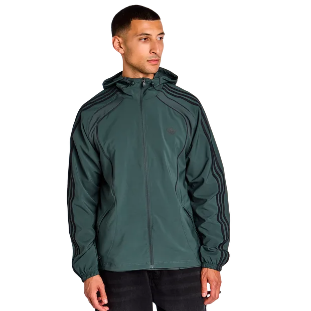 Teamgeist Men Track Tops - Green - Size S - Poly Woven - Green - Size: Small - Adidas - FashionsVida