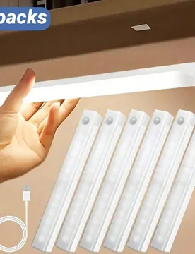 Piezas Luces bajo gabinete, Luces LED con sensor de movimiento, Luces nocturnas inalámbricas, Luces con sensor de movimiento, Luces LED con sensor de - Shein - FashionsVida