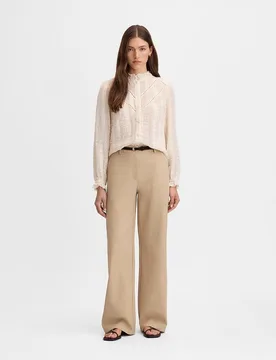 Pantalón de mujer vaquero ancho - Simorra - FashionsVida