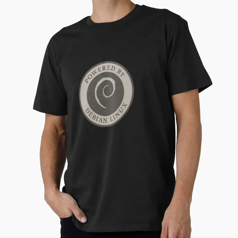 DEBIAN Linux Graphic Print T‑Shirts Funny Programmer IT Geek Tees Developer Streetwear Computer Nerd Humor Gift - Aliexpress - FashionsVida