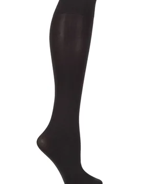 Women's 1 Pair Falke Pure Matt 50 Knee High Socks Black 5.5-8 Women's - Black - Size: Small - SockShop - FashionsVida