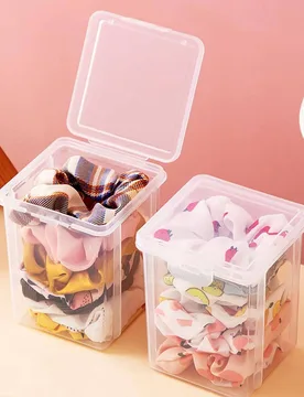 Pieza Caja de almacenamiento transparente, ideal para fiestas de revelación de sexo, cumpleaños, bodas, fiestas, el regalo perfecto para colegas, am - Shein - FashionsVida