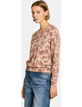 Jersey de mujer print floral - Escorpion - FashionsVida