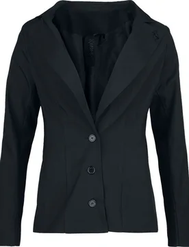 Gothic Blazer - Oblivienne Jacket (Black) - XS bis XL - für Damen - Größe XL - schwarz - Frauen - female - KIHILIST by KILLSTAR - FashionsVida