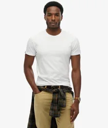 Superdry Herren Essential Logo T-shirt Weiß - Größe: XL
