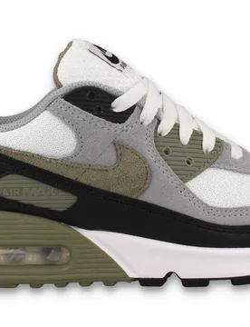 Air Max 90 - Sneaker - weiß grau olive - Herren - Size: 40 - Nike - FashionsVida