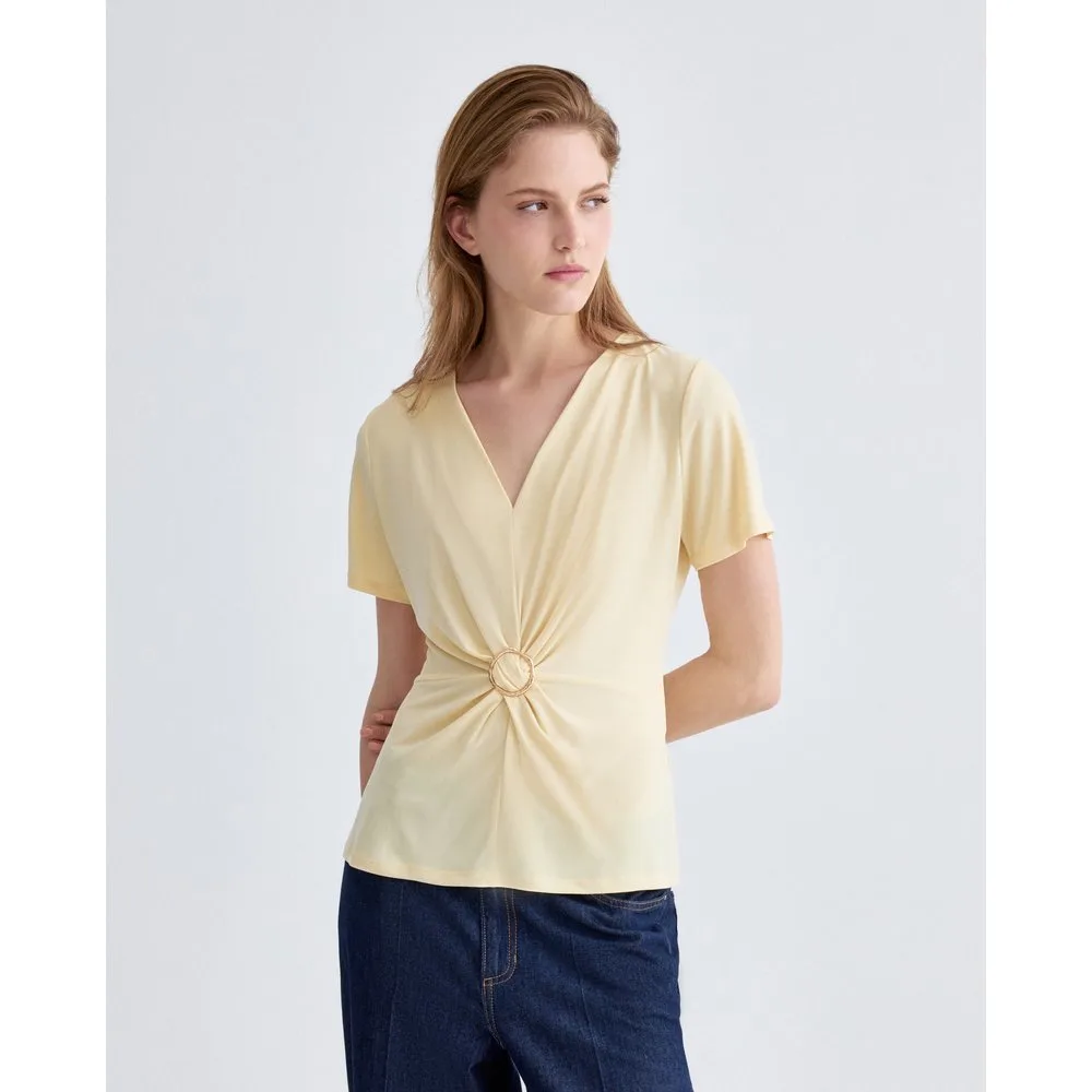 Camiseta de mujer lisa manga corta - Zermatt - FashionsVida