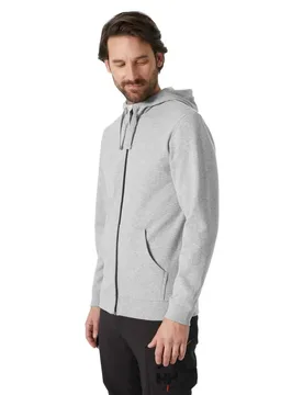 Sweat-shirt à Zip Classic Grey Melange M - Helly Hansen - FashionsVida