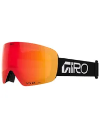 Masque de ski - Contour Black White Wordmark Vivid Ember/Infrared - Noir
