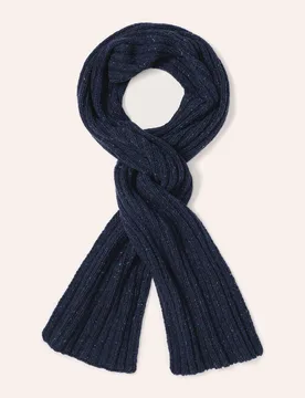 Tweed Wollschal, , Farbe Blau, 01, angenehm wärmend italienische Garne Herren - Walbusch - FashionsVida