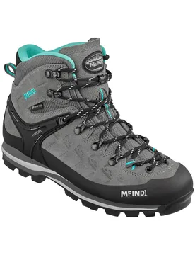 Chaussures de trekking en GORE-TEX - Litepeak Lady 3.0 GTX Anthracite/Turquoise en Cuir - Taille 40 - Gris - Meindl - FashionsVida