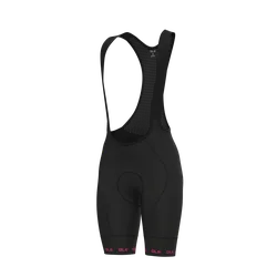 Pantaloncini ciclismo donna PR-E STRADA fucsia 2025