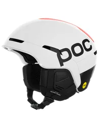 Skihelm /Snowboardhelm – Unisex – Obex Connect Obex Connect Hydrogen White/Fluorescent Orange AVIP für Herren Größe 55-58 cm