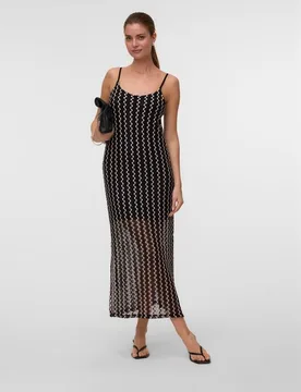 Vero Moda - Vestido largo crochet - Vero Moda - FashionsVida