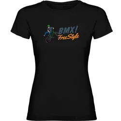 Maglietta A Maniche Corte Bmx Freestyle Black