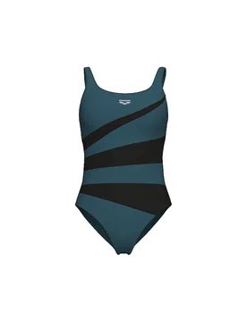 Costume da bagno da donna Isabella Wing Back C verde scuro 48C - Arena - FashionsVida